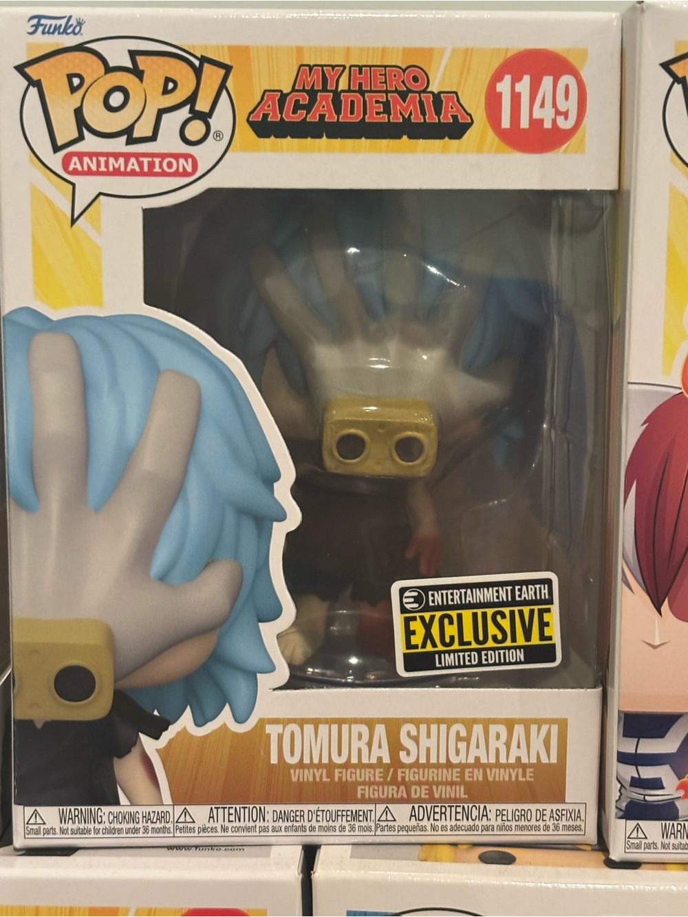 Funko POP! Animation My Hero Academia Tomura Shigaraki #1149 Entertainment Earth